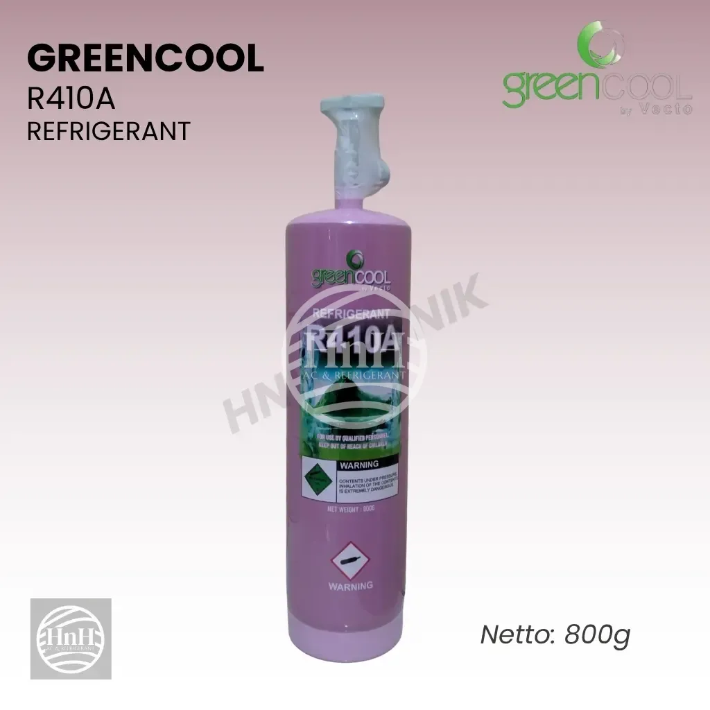 Freon R410A Greencool Refrigerant 800g