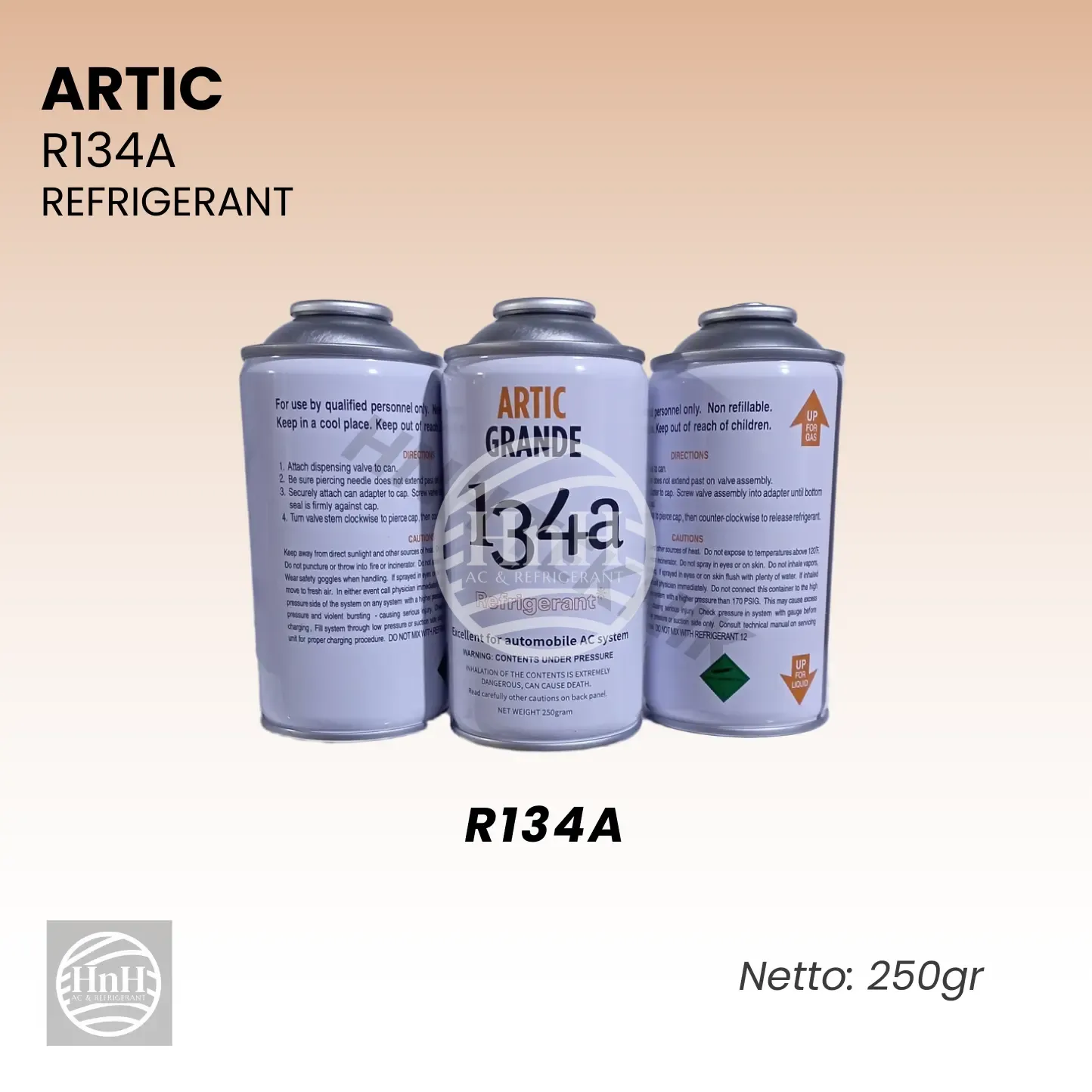 Freon R134a Artic Refrigerant Kaleng 285g