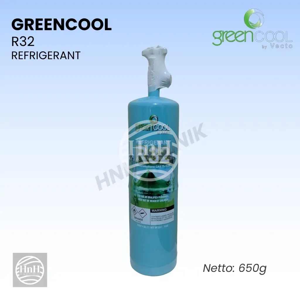 Freon R32 Greencool Refrigerant 650g