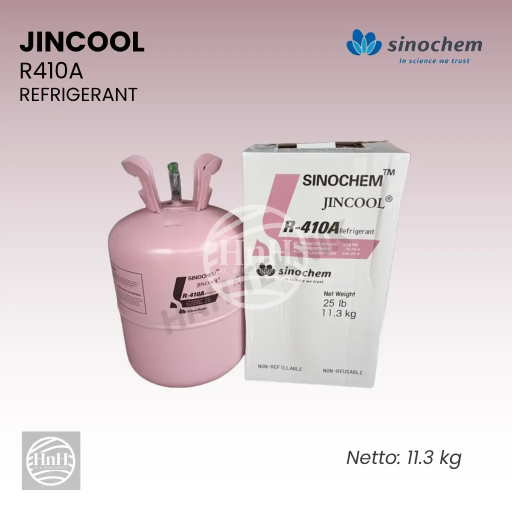 Freon R410A Jincool Refrigerant 11.3kg