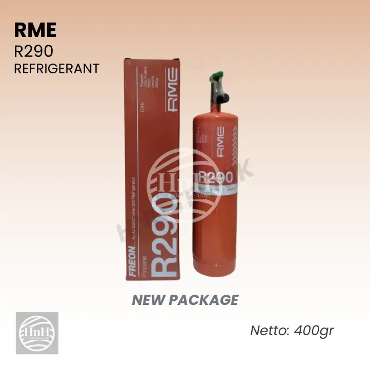 Freon R290 RME Propane Refrigerant Kaleng 400g